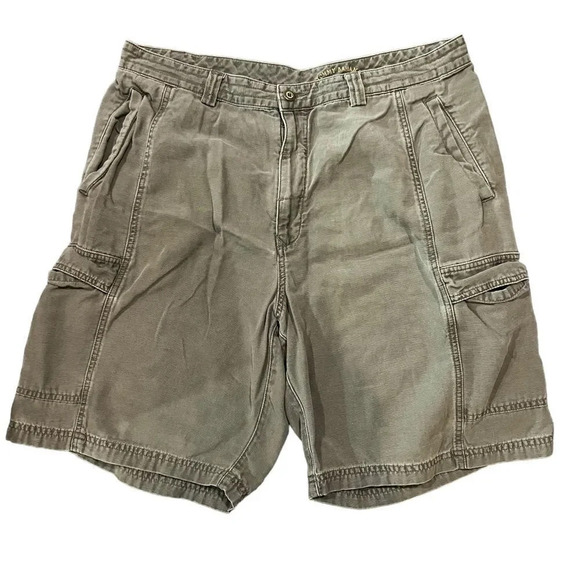 Tommy Bahama Relax Men's Green 100% Linen Short‎ Size 38 - Picture 1 of 4